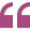 Pink quotation mark on a black background.